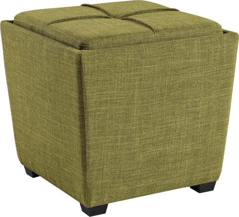 Office Star Rockford Storage Ottoman [RCK361] Office Star Green RCK361-M17