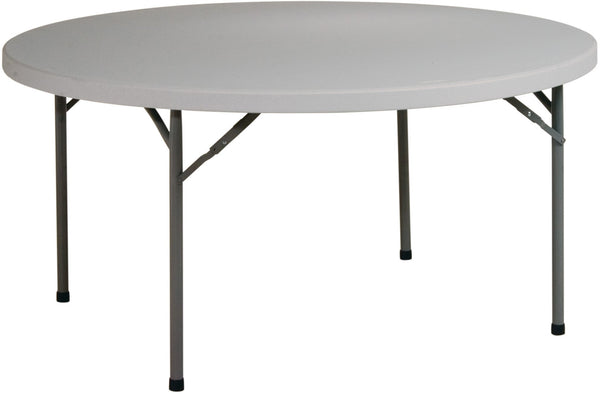 Office Star Round Resin Multi Purpose Table [BT60Q] Office Star 60" BT60Q