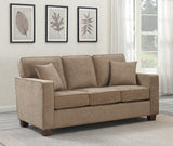 Office Star Russell Compact 3 Seater Sofa [RSL53] Office Star Earth Sofa RSL53-SK334