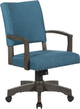 Office Star Santina Bankers Chair [111AG] Office Star Blue 111AG-BLU