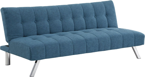Office Star Sawyer Futon [SYR] Office Star Blue Fabric SYR-B81