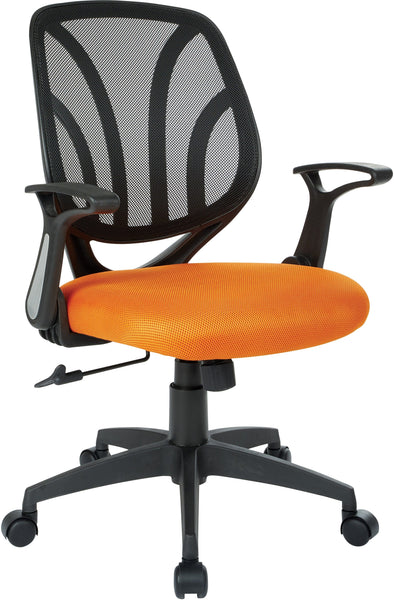 Office Star Screen Back Chair [EM69202N] Office Star Orange EM69202N-18