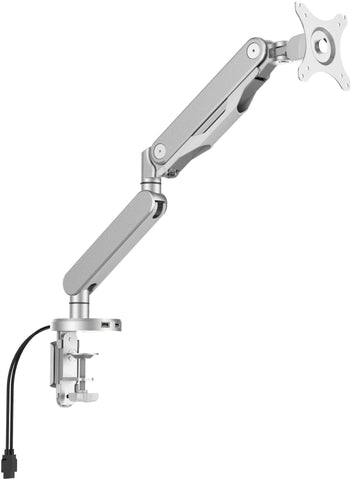 Office Star Single Monitor Arm [A2MAS1730] Office Star Silver A2MAS1730-SV