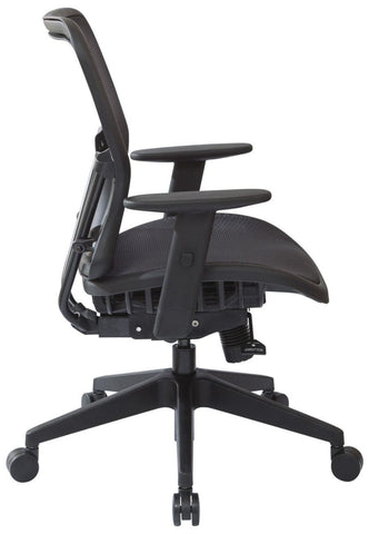 Office Star Space Seating® Executive Chair Dark Air Grid [2160SL] Office Star Desk Chairs 2160SL
