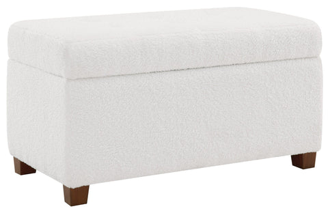 Office Star Storage Ottoman [MET804] Office Star Ivory Ottoman MET804-S111