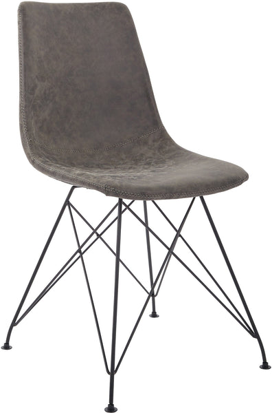 Office Star Trenton Chair 2/CTN [SB5662] Office Star Charcoal SB5662-P47