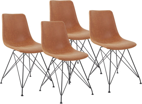 Office Star Trenton Chair 4/CTN [SB5664] Office Star Sand SB5664-P42