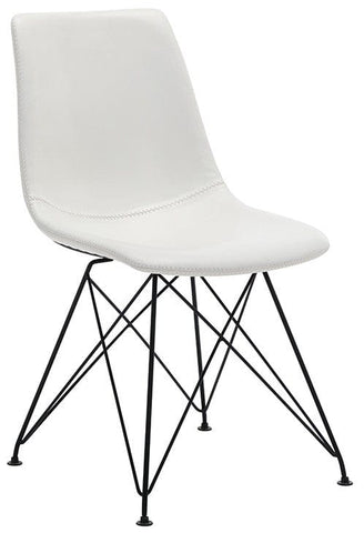 Office Star Trenton Chair, 4-Pack [SB5664] Office Star White Dining Chair SB5664-W32