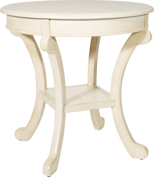Office Star Vermont Accent Table [BP-VMTAT] Office Star Antique Beige BP-VMTAT-YCM2