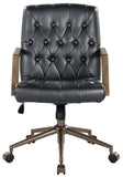 Office Star Waltham Faux Leather Chair [WLM] Office Star Mid Back Desk Chair