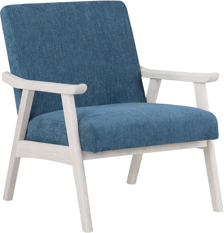 Office Star Weldon Armchair [WDN51] Office Star Navy / Antique White WDN51AW-H16