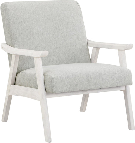 Office Star Weldon Armchair [WDN51] Office Star Smoke / Antique White WDN51AW-H14