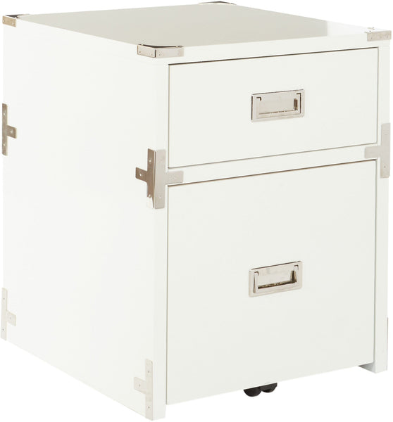 Office Star Wellington 2 Drawer File Cabinet [WEL1482] Office Star White File Cabinet WEL1482-WH