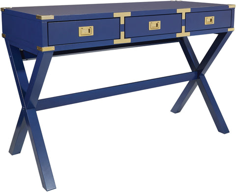 Office Star Wellington 46" Desk with Power [WELP4630] Office Star Blue WELP4630-LP
