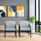 Office Star Wood Visitor's Chair with Memory Foam Seat - Espresso Finish [WD588] Office Star Guest Chair WD588