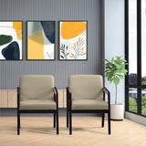 Office Star Wood Visitor's Chair with Memory Foam Seat - Espresso Finish [WD588] Office Star Guest Chair WD588