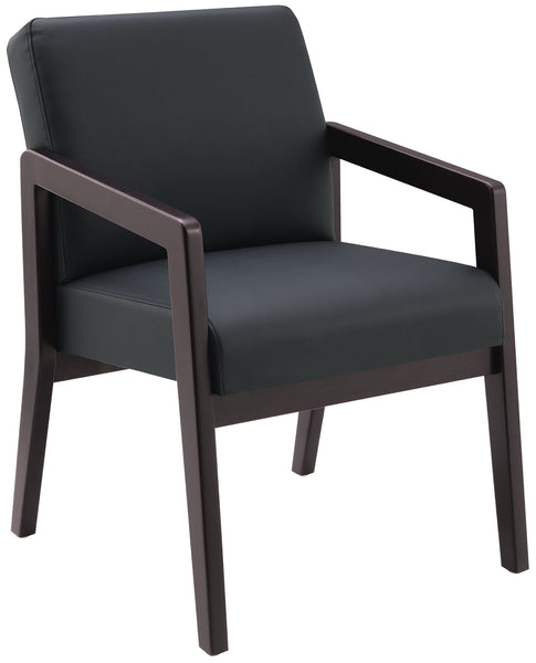 Office Star Wood Visitor's Chair with Memory Foam Seat - Espresso Finish [WD588] Office Star Guest Chair WD588