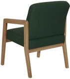 Office Star Wood Visitor's Chair with Memory Foam Seat - Medium Oak Finish [WD580] Office Star Guest Chair WD580