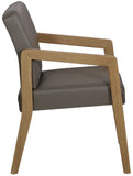 Office Star Wood Visitor's Chair with Memory Foam Seat - Medium Oak Finish [WD580] Office Star Guest Chair WD580