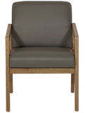 Office Star Wood Visitor's Chair with Memory Foam Seat - Medium Oak Finish [WD580] Office Star Guest Chair WD580