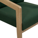 Office Star Wood Visitor's Chair with Memory Foam Seat - Medium Oak Finish [WD580] Office Star Guest Chair WD580