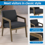 Office Star Wood Visitor's Chair with Memory Foam Seat - Park City Finish [WD581] Office Star Guest Chair WD581