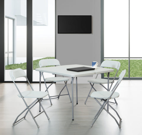 Office Star Work Smart™ 5 Piece Folding Set [PCT-05] Office Star Bistro Sets PCT-05