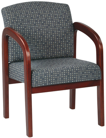 Office Star Work Smart™ Cherry Finish Wood Visitor Chair [WD387
