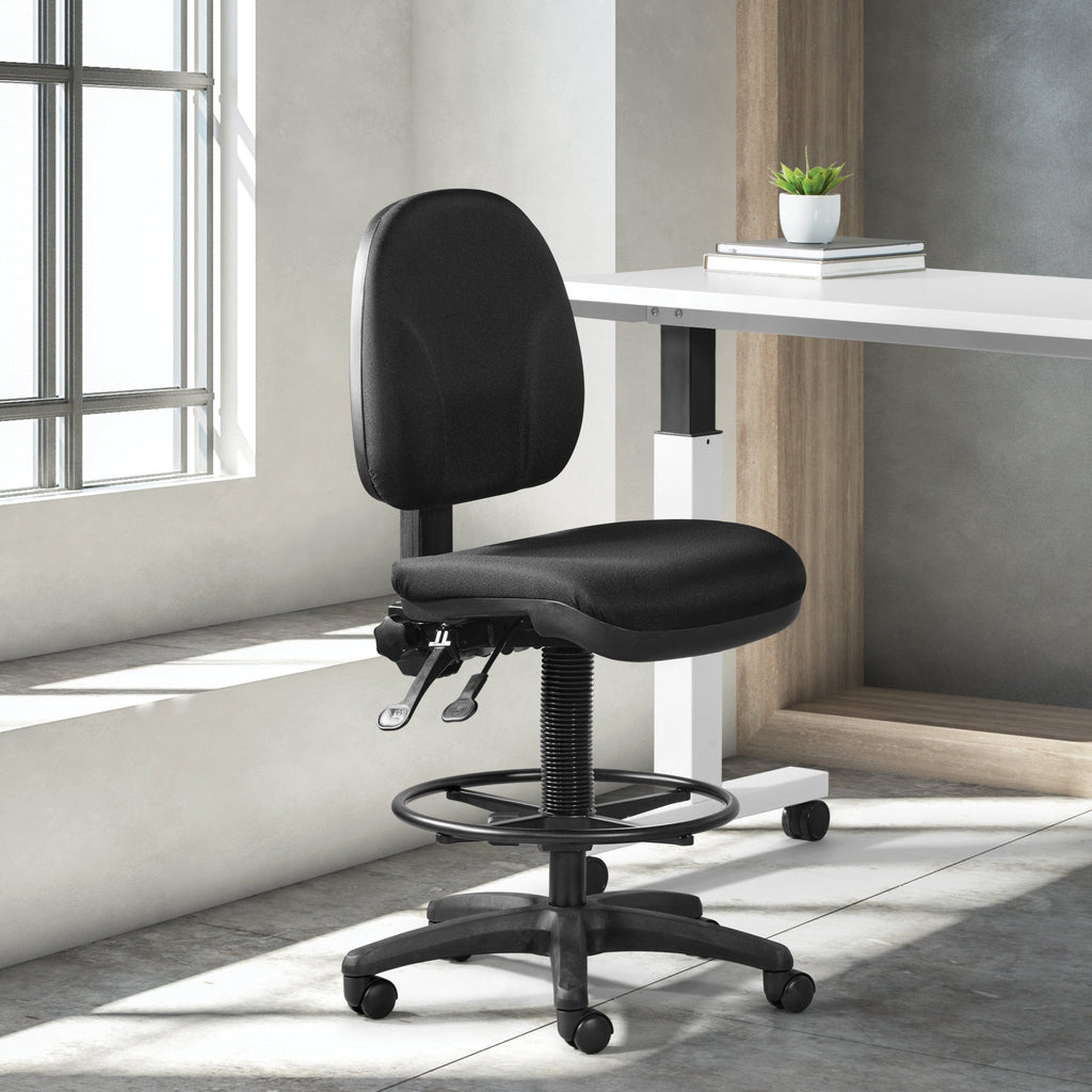 Office Star Work Smart Deluxe Ergonomic Drafting Chair [DC940] – Office ...