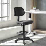 Office Star Work Smart Economical Vinyl Drafting Stool [DC517V] Office Star Drafting Chair