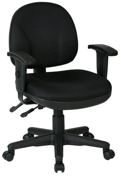 Office Star Work Smart™ Ergonomic Office Chair [8180] Office Star Black Task Chair 8180-231