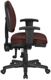 Office Star Work Smart™ Ergonomic Office Chair [8180] Office Star Burgundy Task Chair 8180-227