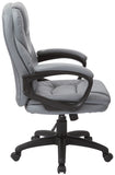 Office Star Work Smart™ Faux Leather Managers Chair [FL660] Office Star Office Chair