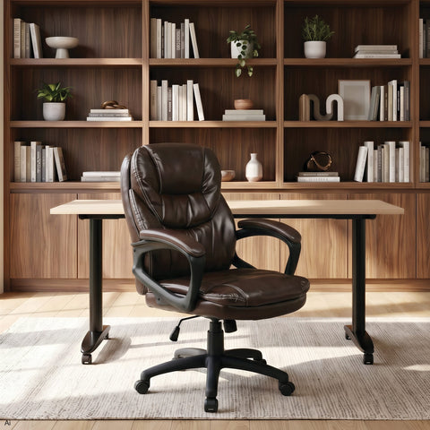 Office Star Work Smart™ Faux Leather Managers Chair [FL660] Office Star Office Chair