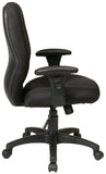 Office Star Work Smart™ Icon Black Synchro Chair [50321-231] Office Star Office Chair 50321-231