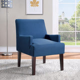 Office Star Work Smart™ Main Street Guest Chair Woven [MST55] Office Star Indigo Fabric Arm Chairs MST55-W17