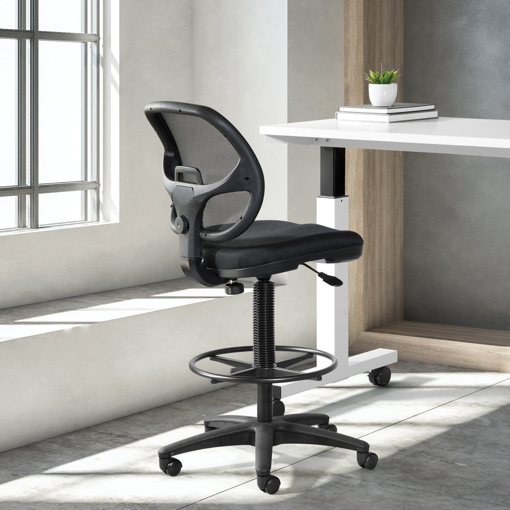Office Star Work Smart Screen Back Mesh Drafting Chair [DC2990 ...