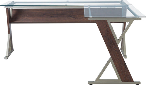 Office Star Zenos L-shape Desk [ZN6666] Office Star Cherry ZN6666-TC