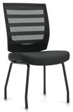 Offices To Go Armless Mesh Back Visitors Chair [OTG10706B] Offices To Go Mesh Chair OTG10706B