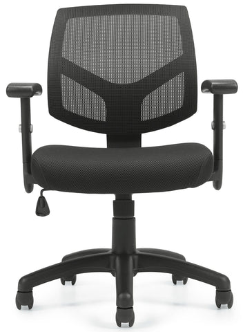 Offices To Go Mid Back Mesh Office Chair [OTG11514B] Offices To Go Mesh Chair OTG11514B