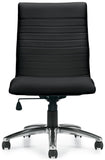Offices To Go Ribbed Luxplus Conference Room Chair  - Armless [OTG11732] Offices To Go Task Chair
