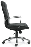 Offices To Go Ribbed Luxplus Conference Room Chair with Arms [OTG11730] Offices To Go Task Chair