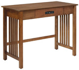 OSP Designs Sierra Mission Writing Desk with Pull out Drawer [SRA25] Office Star Computer Desk