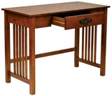 OSP Designs Sierra Mission Writing Desk with Pull out Drawer [SRA25] Office Star Computer Desk