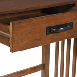 OSP Designs Sierra Mission Writing Desk with Pull out Drawer [SRA25] Office Star Computer Desk