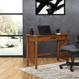 OSP Designs Sierra Mission Writing Desk with Pull out Drawer [SRA25] Office Star Computer Desk