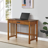 OSP Designs Sierra Mission Writing Desk with Pull out Drawer [SRA25] Office Star Computer Desk