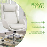 OSP Furnishings Blanchard Faux Leather Office Chair [BLD] Office Star Leather Office Chair