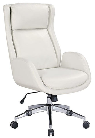 OSP Furnishings Blanchard Faux Leather Office Chair [BLD] Office Star Leather Office Chair