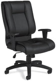 OTG LuxPlus Leather Task Chair with Arms [OTG2780] Offices To Go Leather Office Chair